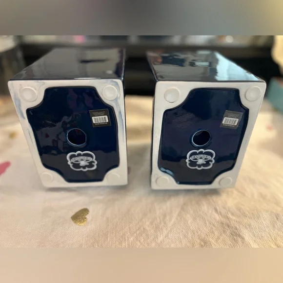 Navy Blue Whale Bookends - Picture 7 of 11